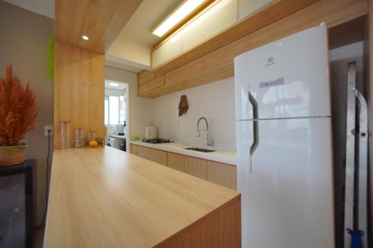 Cozinha de apartamento para alugar com 3 quartos, 146m² em Canasvieiras, Florianópolis