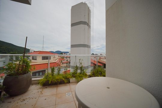 Varanda do Quarto 3 de apartamento para alugar com 3 quartos, 146m² em Canasvieiras, Florianópolis