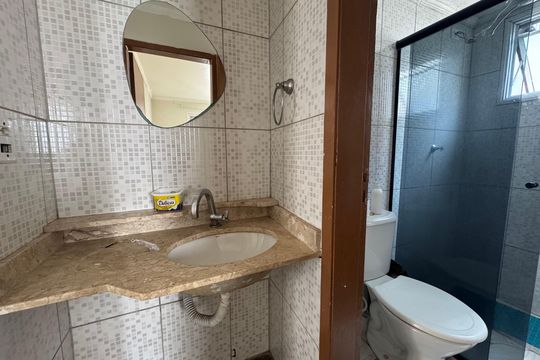 Banheiro de apartamento à venda com 2 quartos, 42m² em Novo Osasco, Osasco