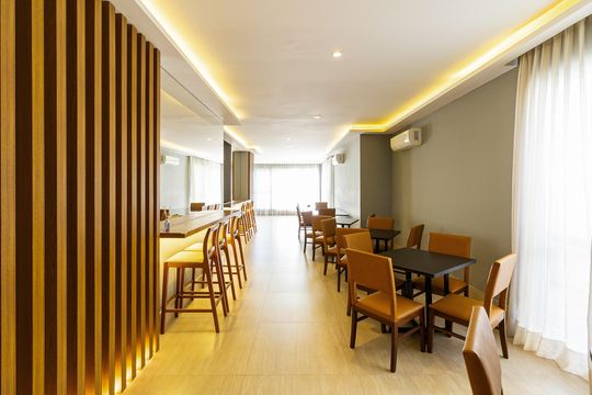 Área comum de apartamento à venda com 3 quartos, 335m² em Vila Andrade, São Paulo