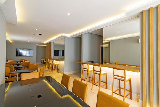 Área comum de apartamento à venda com 3 quartos, 335m² em Vila Andrade, São Paulo