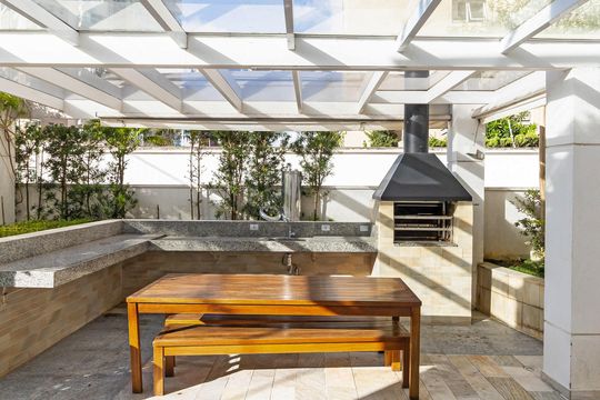 Área comum de apartamento à venda com 3 quartos, 335m² em Vila Andrade, São Paulo