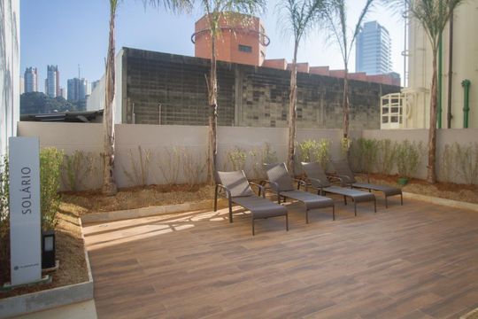 Apartamento para alugar com 1 quarto, 30m² em Jardim Caravelas, São Paulo