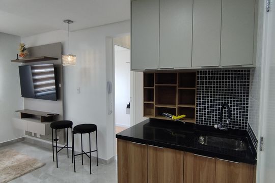 Área de Serviço de apartamento para alugar com 2 quartos, 32m² em Parque Fongaro, São Paulo