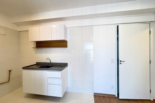 Cozinha de apartamento para alugar com 2 quartos, 40m² em Vila Albertina, São Paulo