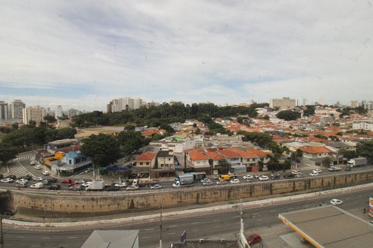 Vista da Sala de apartamento à venda com 3 quartos, 104m² em Vila Monumento, São Paulo