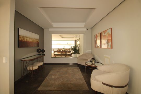 Hall social de apartamento à venda com 3 quartos, 104m² em Vila Monumento, São Paulo