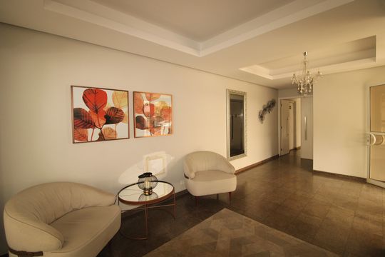 Hall social de apartamento à venda com 3 quartos, 104m² em Vila Monumento, São Paulo