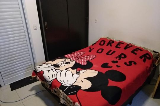 Sala/Quarto de kitnet/studio à venda com 1 quarto, 42m² em Campo Grande, São Paulo