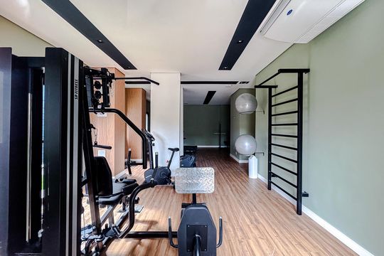 Área comum - Academia de apartamento para alugar com 2 quartos, 39m² em Chácara Tatuapé, São Paulo