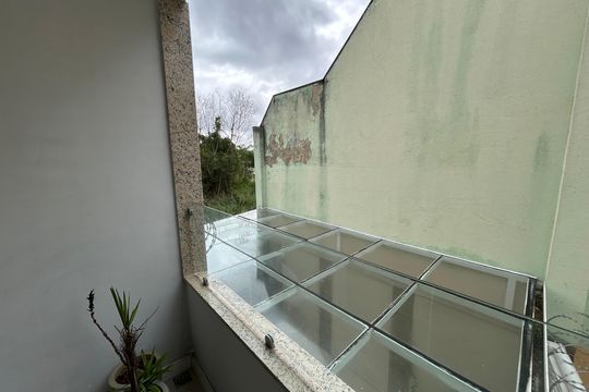 Varanda da Sala de casa à venda com 3 quartos, 110m² em Jardim Sulacap, Rio de Janeiro