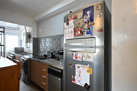 Cozinha de apartamento para alugar com 2 quartos, 55m² em Vila Progredior, São Paulo