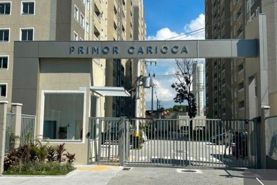 Fachada de apartamento à venda com 2 quartos, 42m² em Del Castilho, Rio de Janeiro