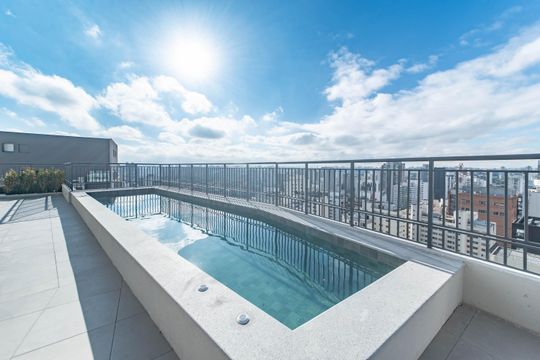Area Comum de kitnet/studio para alugar com 1 quarto, 25m² em Cidade Monções, São Paulo
