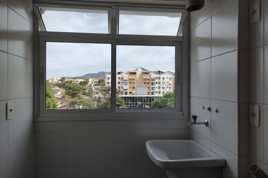 Área de Serviço de apartamento à venda com 2 quartos, 63m² em Taquara, Rio de Janeiro