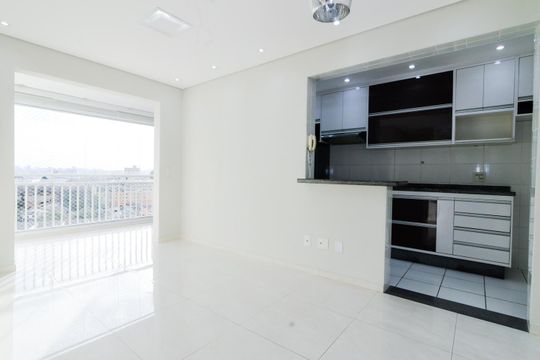 Sala de apartamento à venda com 2 quartos, 62m² em Vila Leonor, Guarulhos