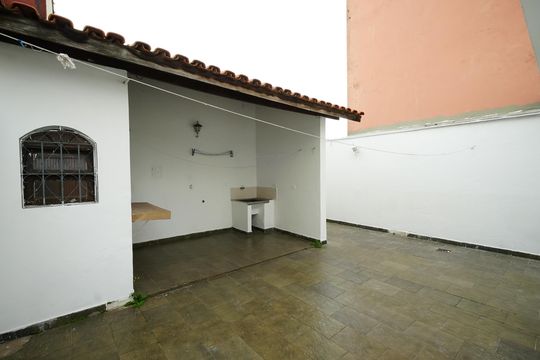 Área de Serviço de casa para alugar com 2 quartos, 124m² em Vila Metalúrgica, Santo André