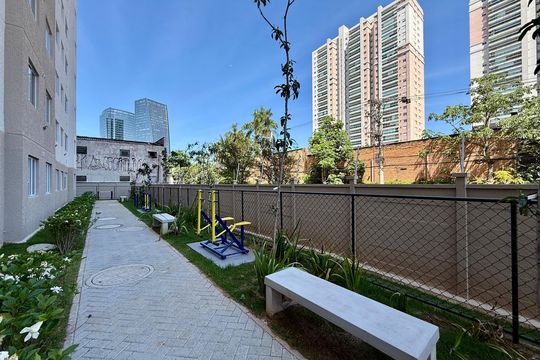 Área comum de apartamento à venda com 2 quartos, 30m² em Jardim Caravelas, São Paulo