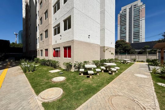 Área comum de apartamento à venda com 2 quartos, 30m² em Jardim Caravelas, São Paulo
