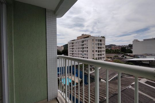Varanda de apartamento para alugar com 2 quartos, 65m² em Taquara, Rio de Janeiro