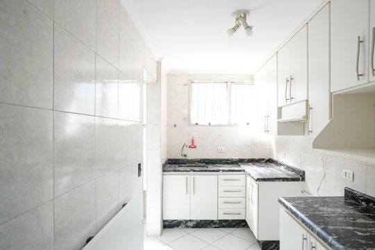 Cozinha de apartamento à venda com 2 quartos, 55m² em São José, São Caetano do Sul
