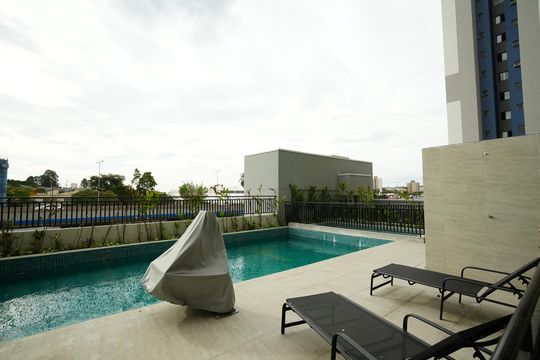 Área comum - Piscina de apartamento à venda com 2 quartos, 35m² em Jardim, Santo André
