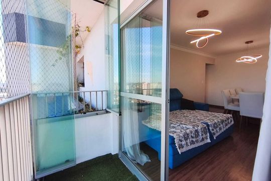 Sala de apartamento para alugar com 2 quartos, 72m² em Itaquera, São Paulo