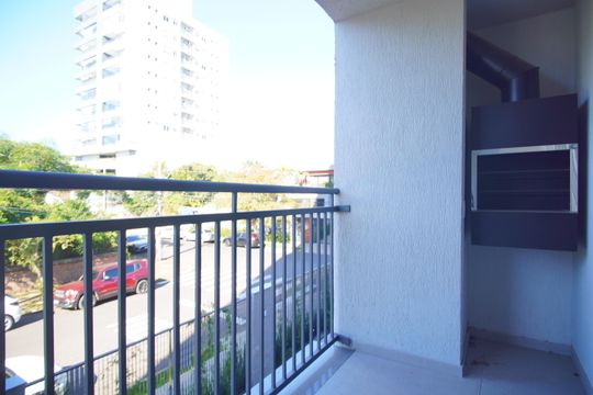 Varanda da Sala de apartamento à venda com 3 quartos, 73m² em Centro, São Leopoldo