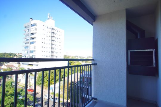 Varanda da Sala de apartamento à venda com 3 quartos, 74m² em Centro, São Leopoldo