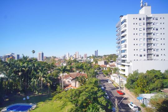 Vista da Suíte de apartamento à venda com 3 quartos, 63m² em Centro, São Leopoldo