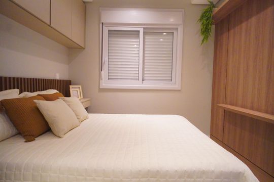 Suíte de apartamento à venda com 2 quartos, 63m² em Centro, São Leopoldo