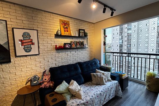 Sala - Sala de Jantar de apartamento à venda com 3 quartos, 67m² em Vila Metalúrgica, Santo André