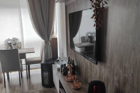 Sala de apartamento à venda com 1 quarto, 38m² em Vila Castelo, São Paulo