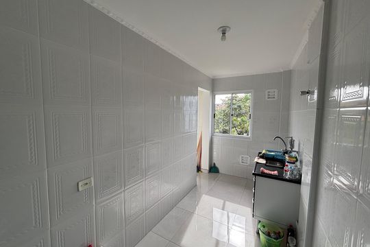Cozinha de apartamento para alugar com 2 quartos, 62m² em Jardim Fanganiello, Ferraz de Vasconcelos