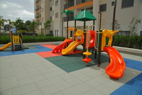 Área comum - Playground de apartamento à venda com 2 quartos, 61m² em Planalto, São Bernardo do Campo