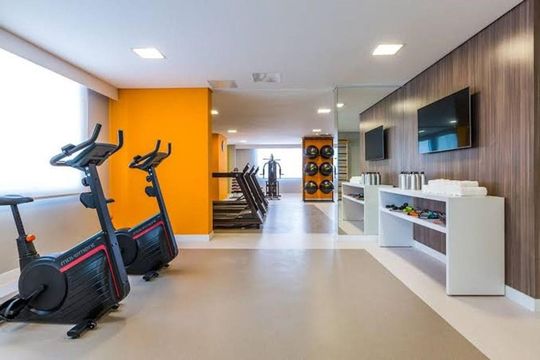 Área externa de apartamento à venda com 1 quarto, 40m² em Vila Buarque, São Paulo