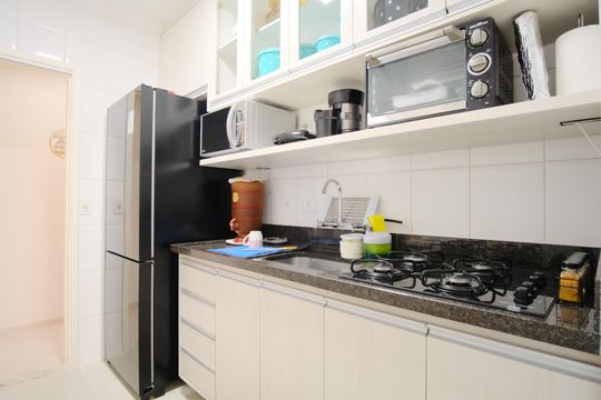 Cozinha de apartamento à venda com 3 quartos, 70m² em Vila Gomes Cardim, São Paulo