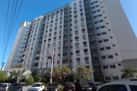 Fachada de apartamento à venda com 2 quartos, 52m² em Recreio dos Bandeirantes, Rio de Janeiro