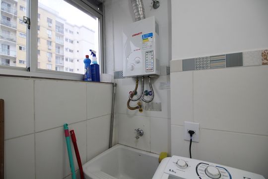 Área de Serviço de apartamento à venda com 2 quartos, 52m² em Recreio dos Bandeirantes, Rio de Janeiro