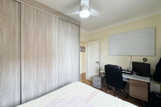 Quarto 1 de apartamento à venda com 2 quartos, 56m² em Rudge Ramos, São Bernardo do Campo
