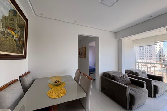 Sala/ Sala de Jantar de apartamento para alugar com 2 quartos, 55m² em Freguesia do Ó, São Paulo