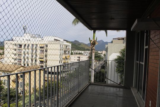 Varanda da Sala de apartamento à venda com 3 quartos, 190m² em Taquara, Rio de Janeiro