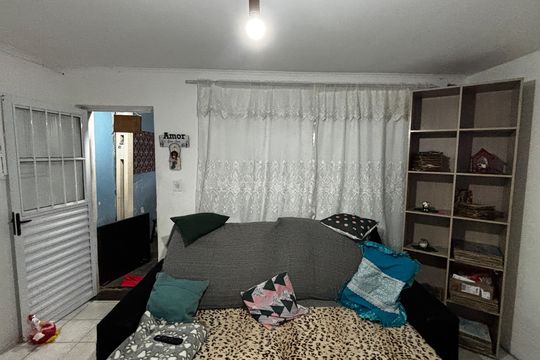 Sala de casa à venda com 2 quartos, 70m² em Vila Homero Thon, Santo André