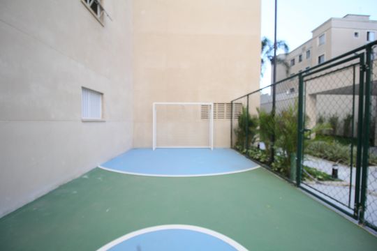 Área comum - Quadra de apartamento para alugar com 1 quarto, 33m² em Morumbi, São Paulo