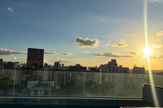 Vista de kitnet/studio à venda com 1 quarto, 28m² em Vila Madalena, São Paulo