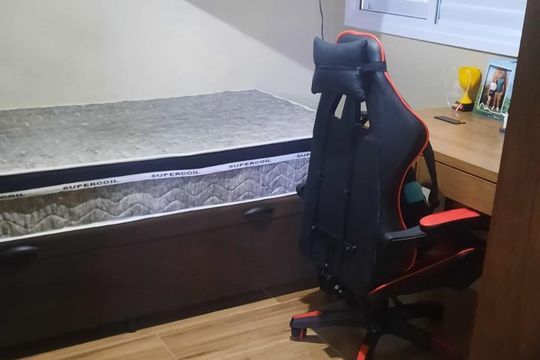 Quarto de apartamento à venda com 3 quartos, 54m² em Paulicéia, São Bernardo do Campo