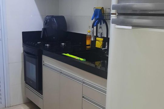 Cozinha de apartamento à venda com 3 quartos, 54m² em Paulicéia, São Bernardo do Campo