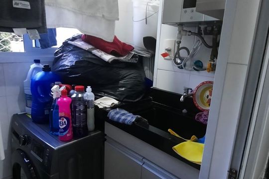 Área de serviço de apartamento à venda com 3 quartos, 54m² em Paulicéia, São Bernardo do Campo