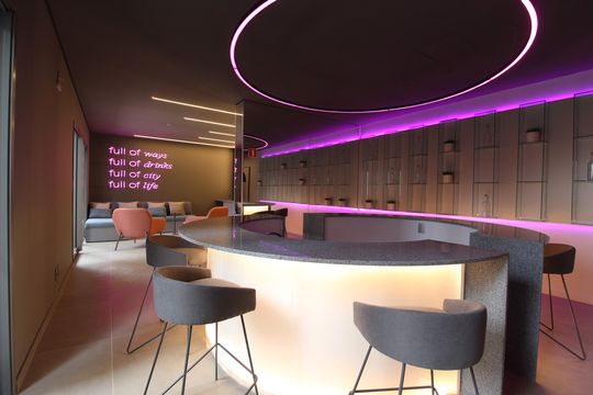 Área Comum - Bar de kitnet/studio à venda com 1 quarto, 24m² em Vila Nova Conceição, São Paulo