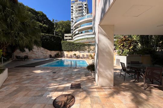 Área comum - Piscina de apartamento para alugar com 5 quartos, 750m² em Lagoa, Rio de Janeiro